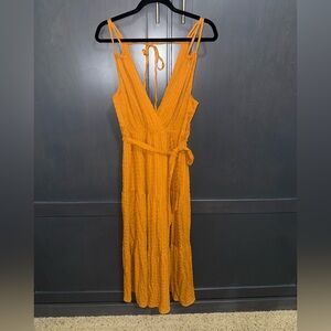 NWT Lush VNeck Mustard Yellow Dress